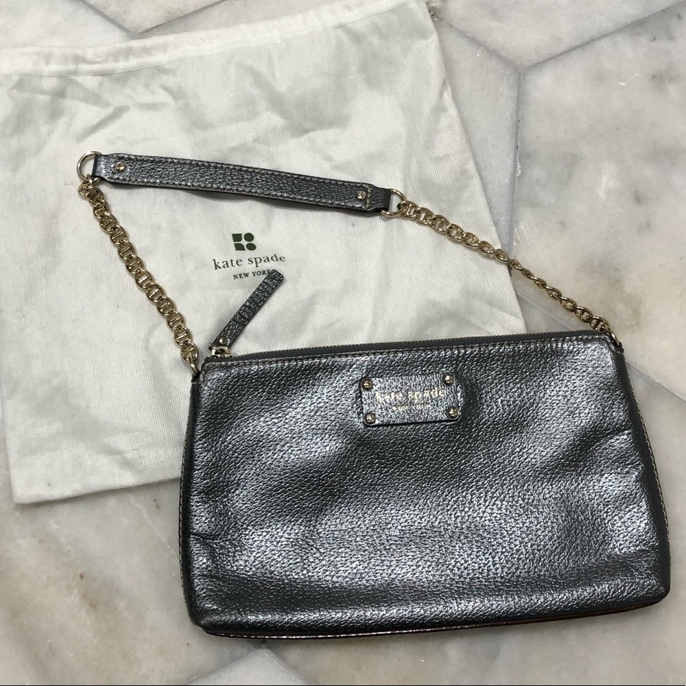 Metallic Kate Spade purse